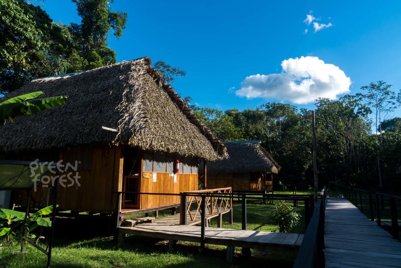 Green Forest Ecolodge Puerto Montufar Buitenkant foto
