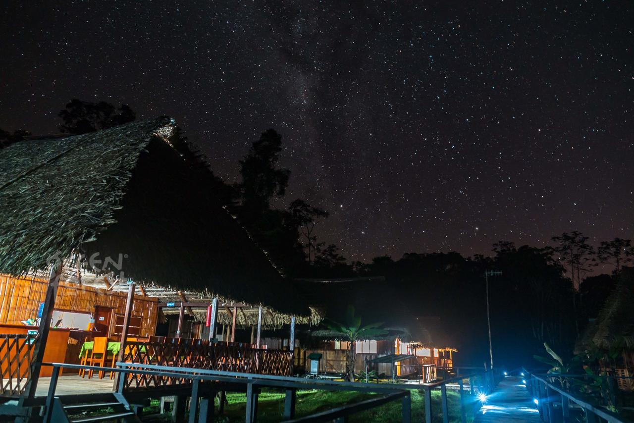 Green Forest Ecolodge Puerto Montufar Buitenkant foto