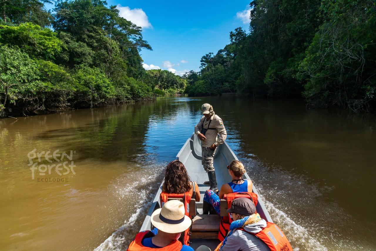 Green Forest Ecolodge Puerto Montufar Buitenkant foto