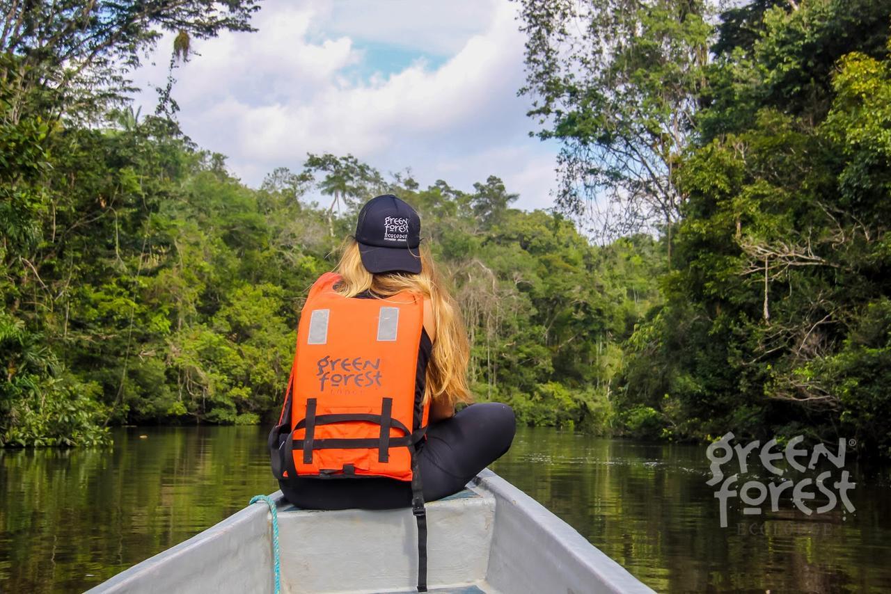 Green Forest Ecolodge Puerto Montufar Buitenkant foto