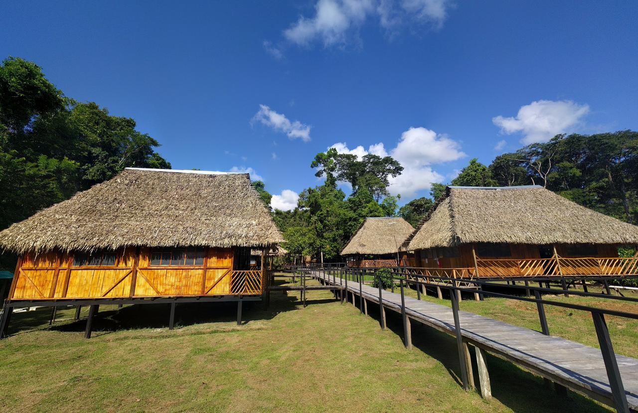 Green Forest Ecolodge Puerto Montufar Buitenkant foto