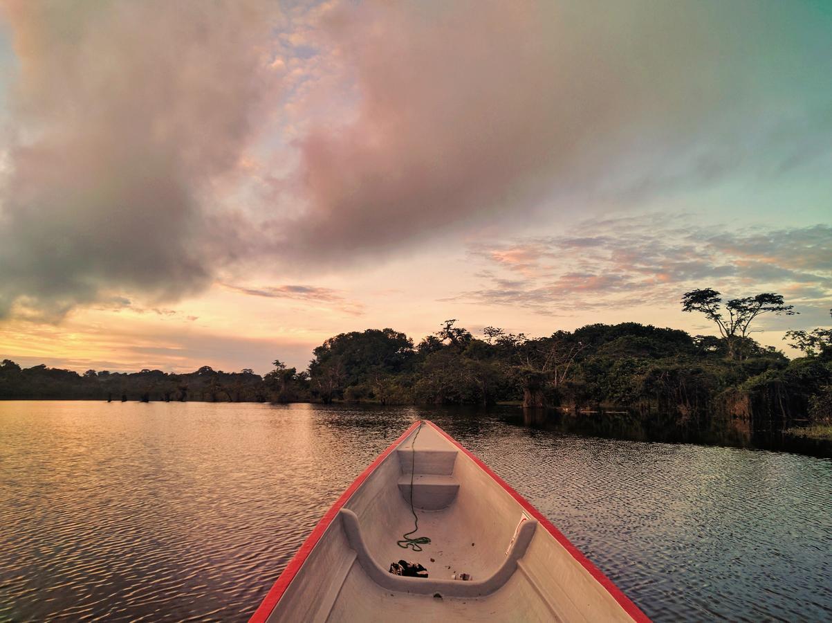 Green Forest Ecolodge Puerto Montufar Buitenkant foto